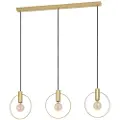 Eglo - Pendel Manizales 3-Light - Messing - Loftpendler - - Homeroom