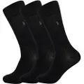 Ralph Lauren Langskaftede strømper Polo Ralph Lauren EGYPT RIB CREW 3 PACK herre 39 / 42