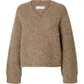Selected Uldblanding Sweater Med V-hals