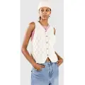 24COLOURS 41285A Knitted Vest Pullover hvid