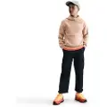 Nike Sportswear Club Fleece-pullover-hættetrøje til større børn - brun