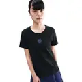 Nike FC Barcelona Nike-fodbold-T-shirt til kvinder - sort