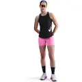 Nike Tempo Swoosh Run Dri-FIT-løbetanktop til kvinder - sort