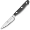 Lion Sabatier skrællekniv PLUTON 10 cm, nitter i rustfrit stål, sort, Lion Sabatier