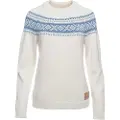 Dale of Norway Vågsøy, sweater, dame, hvid/lyseblå