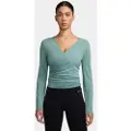 Nike One Relaxed Dri-FIT-trøje til kvinder - grøn