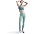 Nike Højtaljede Nike Universa-leggings i 7/8-længde uden søm foran til kvinder - grøn