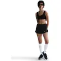Nike Sportswear Windrunner-shorts med mellemhøj talje til kvinder (5,1 cm) - sort