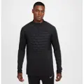 Nike Strike Therma-FIT-fodboldtræningstrøje til mænd - sort
