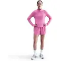 Nike Tempo Swoosh Run Dri-FIT-løbetrøje med 1/4 lynlås til kvinder - Pink