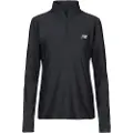 New Balance Sport Essentials Space Dye Halv Lynlås Langærmet T-shirt