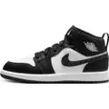 Jordan 1 Mid SE-sko til mindre børn - sort