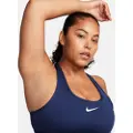 Nike Swoosh Medium Support-sports-bh med indlæg til kvinder - blå