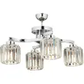 Wellhome Loftslampe 58x58x40 Cm