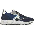 Voile Blanche Voile blanchetil mænd. 2017465 Sneakers i læder Club01 navy (45), Fast, 1-3 cm, Blonder, Casual, Blå