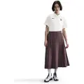 Nike FFF Relaxed Nike One Dri-FIT-fodboldtrøje med korte ærmer til kvinder - brun