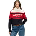 Superdry Apres Ski Striktrøje Med Høj Hals
