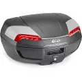 Givi TOPCASE E46 RIVIERA MONOLOCK PLADE 46L blå