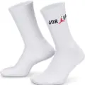 Jordan Everyday-crewstrømper (1 par) - hvid