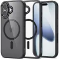 Tech-Protect iPhone 17 Tech-Protect Magmat Cover - MagSafe Kompatibel - Sort / Klar