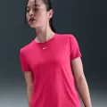Nike Kortærmet Nike One Classic Dri-FIT-trøje til kvinder - Pink