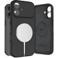 TechProtection iPhone 17 Tech-Protect flydende silikone cover - MagSafe-kompatibel - Sort