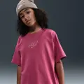 Nike Sportswear-T-shirt til større børn (piger) - lilla