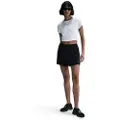 Nike Kort, maskinstrikket Nike Sportswear Chill-T-shirt til kvinder - hvid