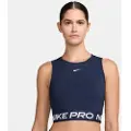 Nike Kort Nike Pro Dri-FIT-tanktop til kvinder - blå