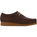Clarks Clarkstil mænd. 26178279 WallabeeEVO brune lædersko (43), Fast, Ruskind, Blonder, Casual