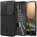 Spigen Samsung Galaxy S25 Ultra Spigen Optik Armor Cover - Sort