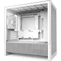 NZXT H3 Flow (2025) - All White - Kabinet - Miditower - Hvid
