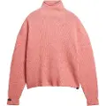 Superdry Slouchy Striktrøje Med Høj Hals