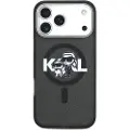 Karl Lagerfeld Iml Glitter Karl & Choupette Sketch Logo Magsafe Iphone 17 Pro Max Telefon Etui