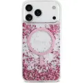GUESS Resin Bottom Glitter Magsafe Iphone 17 Pro Max Telefon Etui