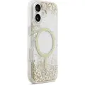 GUESS Resin Bottom Glitter Magsafe Iphone 17 Telefon Etui
