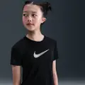 Nike Kortærmet Nike One Classic-overdel til piger - sort