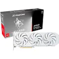 PowerColor Radeon RX 9060 XT Hellhound Spectral White - 16GB GDDR6 RAM - Grafikkort