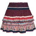 Superdry Vintage Tiered Mini Nederdel