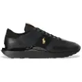 Ralph Lauren Polo Ralph Laurentil mænd. 809952269001 Train 89 lædersko sort (41), Fast, Blonder, Casual
