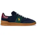 Ralph Lauren Polo Ralph Laurentil mænd. 809954903002 Aera flerfarvede hjemmesko i læder (47), Fast, Blonder, Casual, Blå