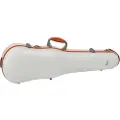 Gewa Polycarbonate Shaped Violin Case White and Orange