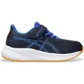 Asics Asicsunisex til børn. 1014A264 Træningssko Patriot 13 PS navy (27), Fast, Blonder, Velcro, Sport, Multisport, Bæredygtig, Blå, børnetøj