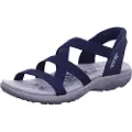 SKECHERS Skecherstil kvinder. 163460 Sandaler Reggae Slim navy (36), Blå, Fast, Ingen, Casual