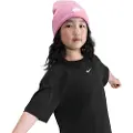 Nike Overdimensioneret Nike Sportswear-T-shirt til større børn (piger) - sort