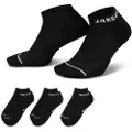 Nike Everyday No-Show-strømper (3 par) - sort