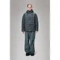 Rains Rainsunisex. 15810 Lohja Puffer Jacket blå (L), Casual, Polyester