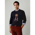Hackett London Hackett Londontil mænd. HM7000051 Harrys marineblå trøje (XXL), Casual, Bomuld