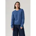 Levi's Levi'stil kvinder. 0037S-0004 Boyfriend-jumper blå (XS), Casual, Bomuld