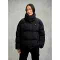 Blauer Blauertil kvinder. 25WBLDC03166 Nuvola Ross kort jakke sort (XS), Casual, Nylon